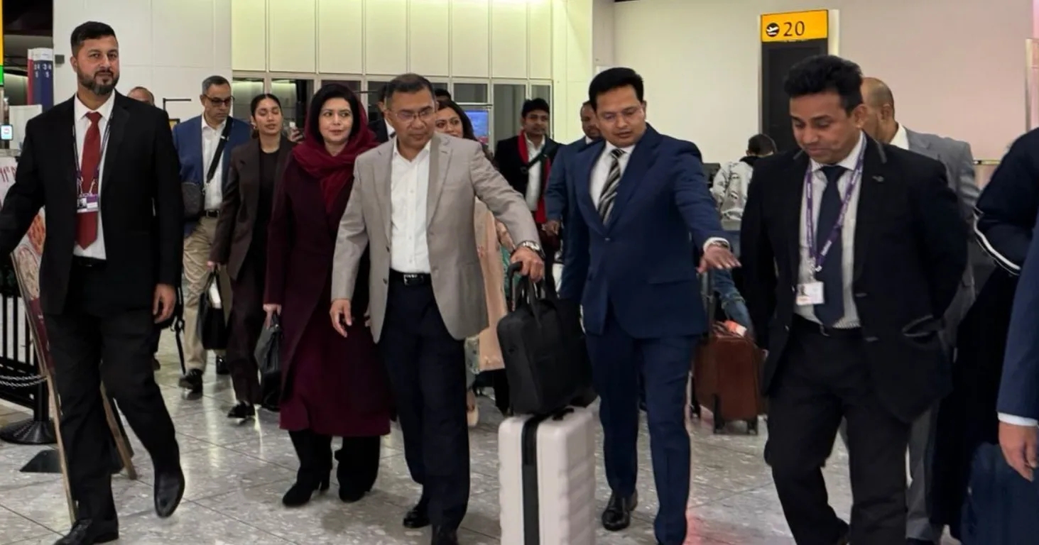 After 17 years in exile, Tarique Rahman lands in Dhaka amid huge BNP show of strength