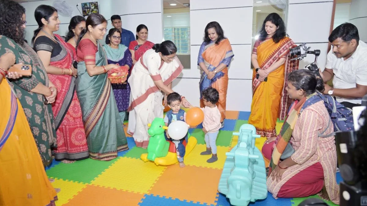 ‘Kalika’ crèche facility launched at Odisha Secretariat