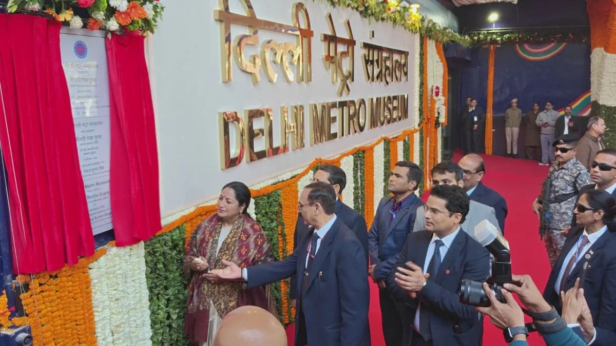 CM Rekha Gupta inaugurates state-of-the-art Delhi Metro Museum at Supreme Court station