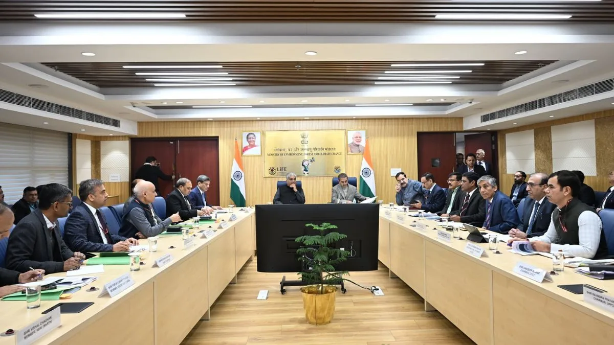 Yadav chairs Delhi-NCR air pollution meet; staggered office timings stressed