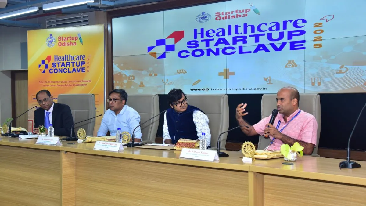 Healthcare Startup conclave envisions Odisha as future hub of impactful healthcare solutions