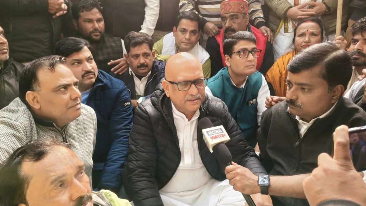 National Herald case: Vindicated by court’s refusal to entertain ED chargesheet, Congress workers protest in Lucknow