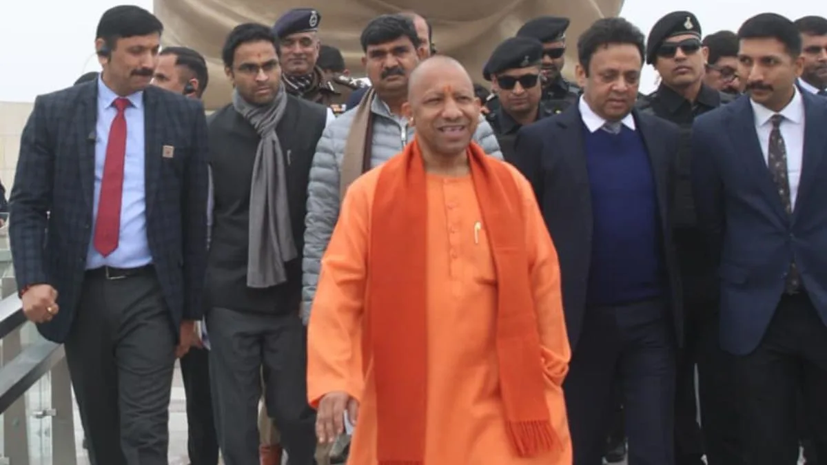 UP CM Yogi reviews preparations for inauguration of Rashtra Prerna Sthal by PM on Dec 25