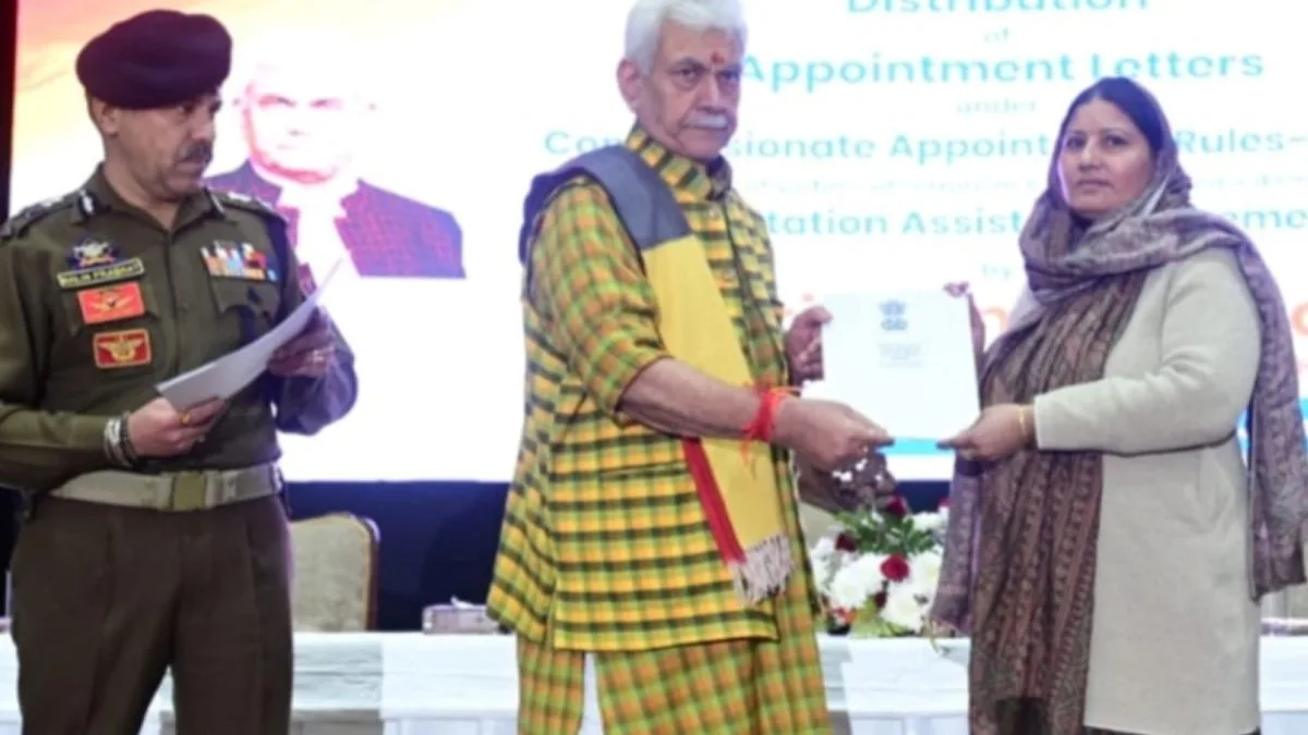 We have established, not bought peace in J&K: LG Sinha