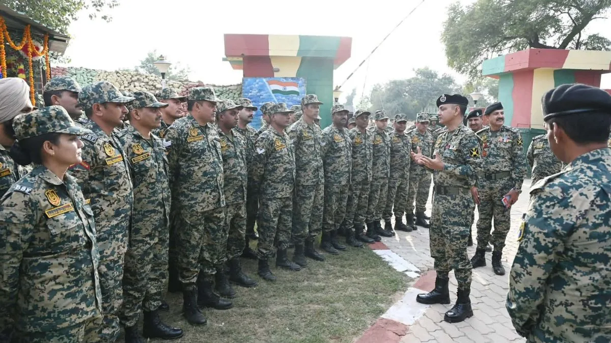 BSF DG reviews counter-infiltration grid and border security along Jammu international border