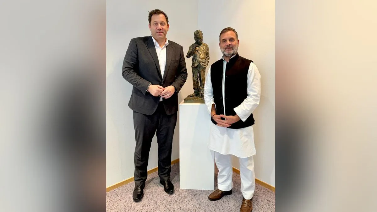 Rahul Gandhi meets German Vice Chancellor in Berlin, discusses climate, democracy and bilateral ties
