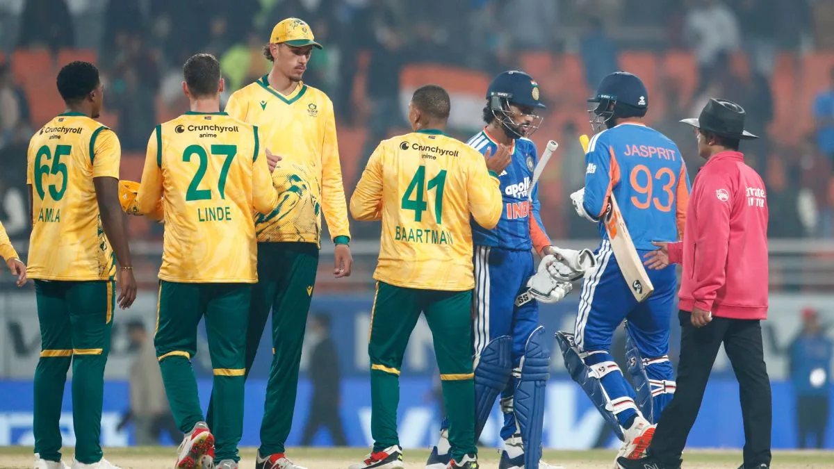 Gill flops again, SKY’s slump deepens as SA thrash India by 51 runs to level T20I series