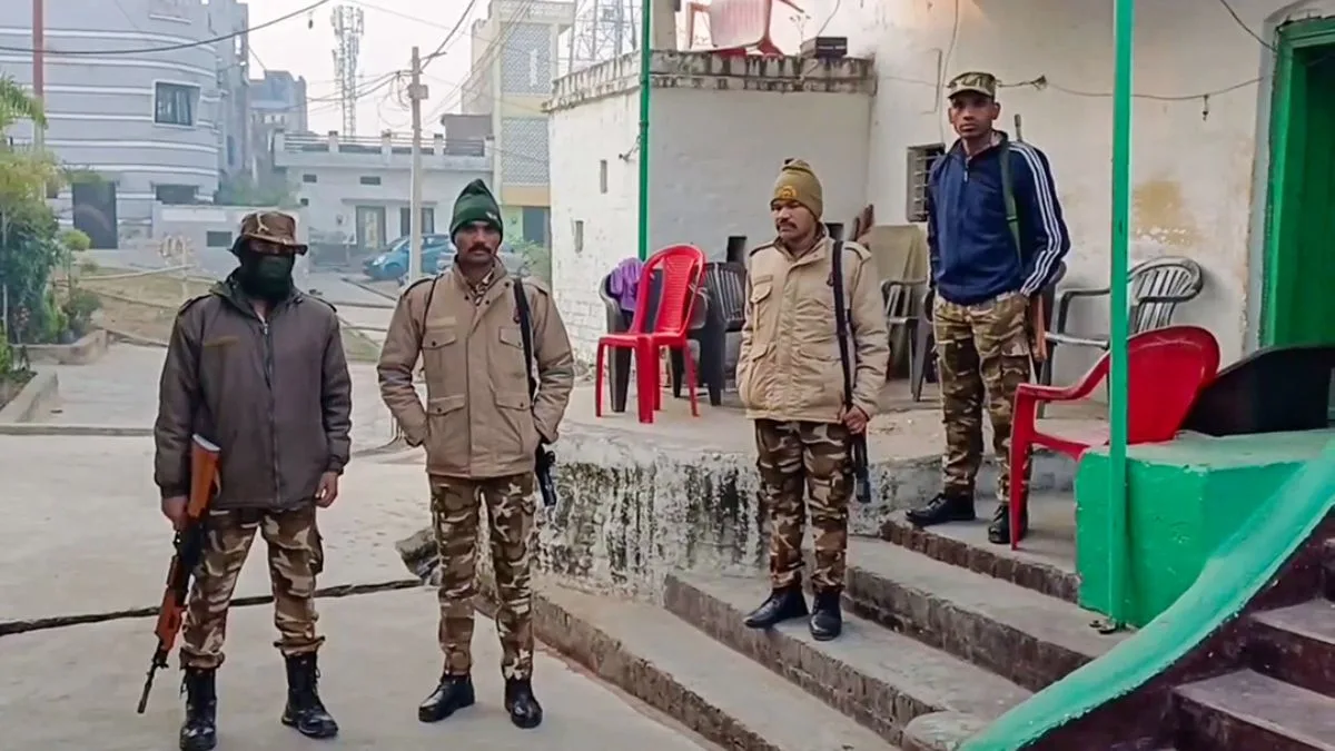 Police outpost built with stones pelted during Sambhal violence inaugurated as “Deepa Sarai”