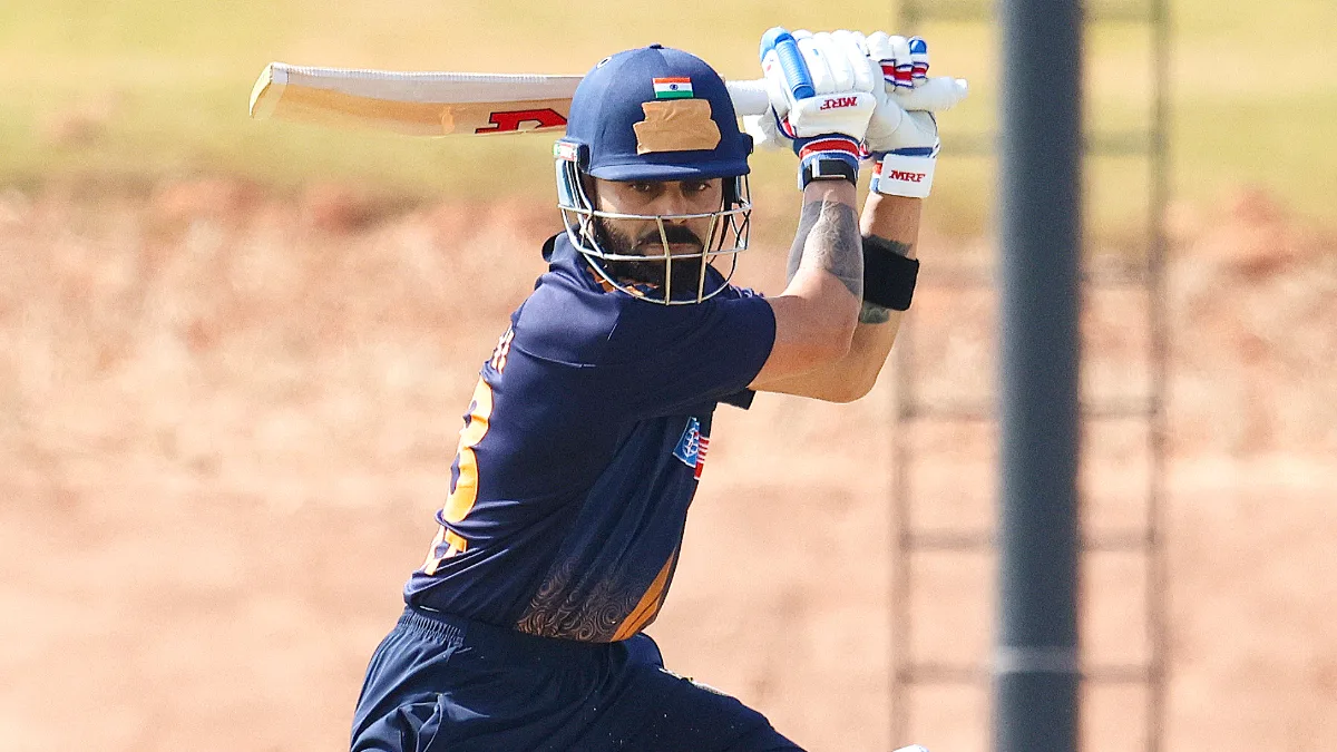 Vijay Hazare Trophy: Virat Kohli hits 16,000 List A runs, smashes 131 for Delhi