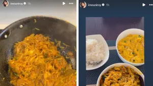 mouni roy bengali food