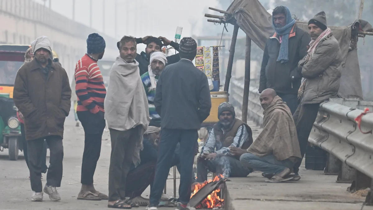 Bone-chilling cold grips Gurugram, temperature dips to 0.6°C