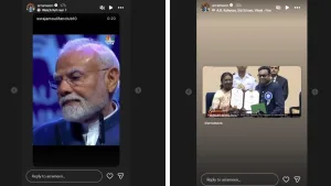 AR Rahman row Son AR Ameen shares videos of PM Modi praising him, president Murmu honouring him