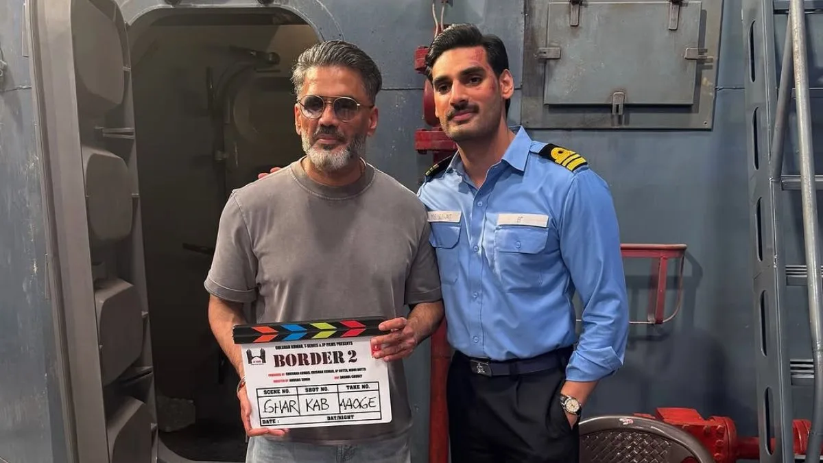 From ‘Sandese Aate Hain’ to ‘Ghar Kab Aaoge’: Ahan, son of Suniel Shetty, shares reflection on ‘Border 2’ song