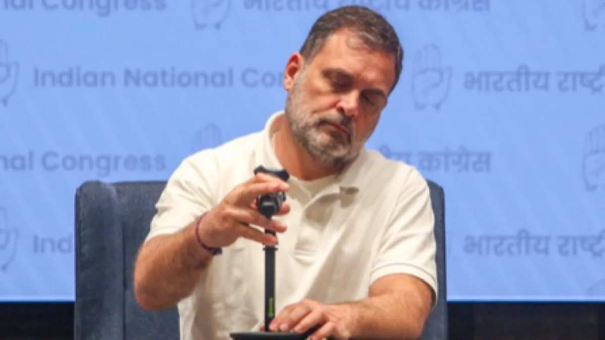 ‘EC gaslighting citizens’: Rahul Gandhi attacks poll panel over ink row; BJP hits back