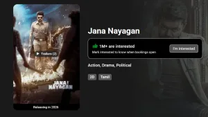 Jana Nayagan on BookMyShow