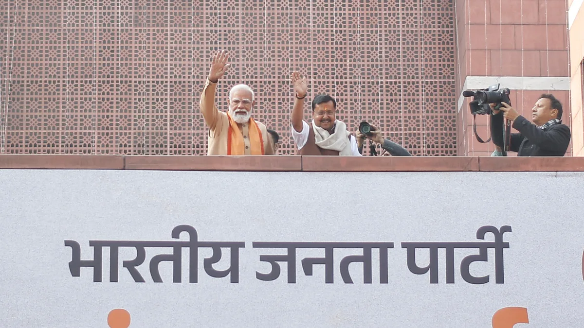 What PM Modi said on ‘his boss’, BJP’s electoral success, Congress and infiltrators at Nitin Nabin’s inauguration