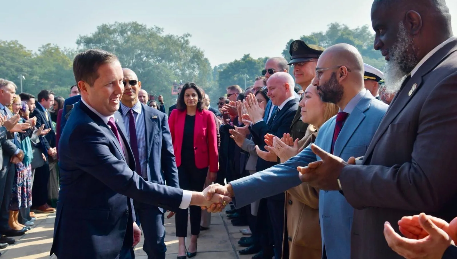 On first day at US Embassy in New Delhi, Ambassador Sergio Gor expresses optimism on India–US ties