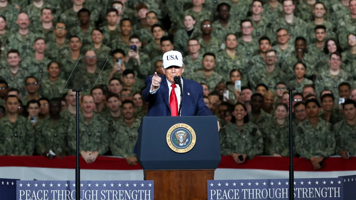 Donald Trump proposes military budget of $1.5 trillion for 2027 to build ‘dream military’