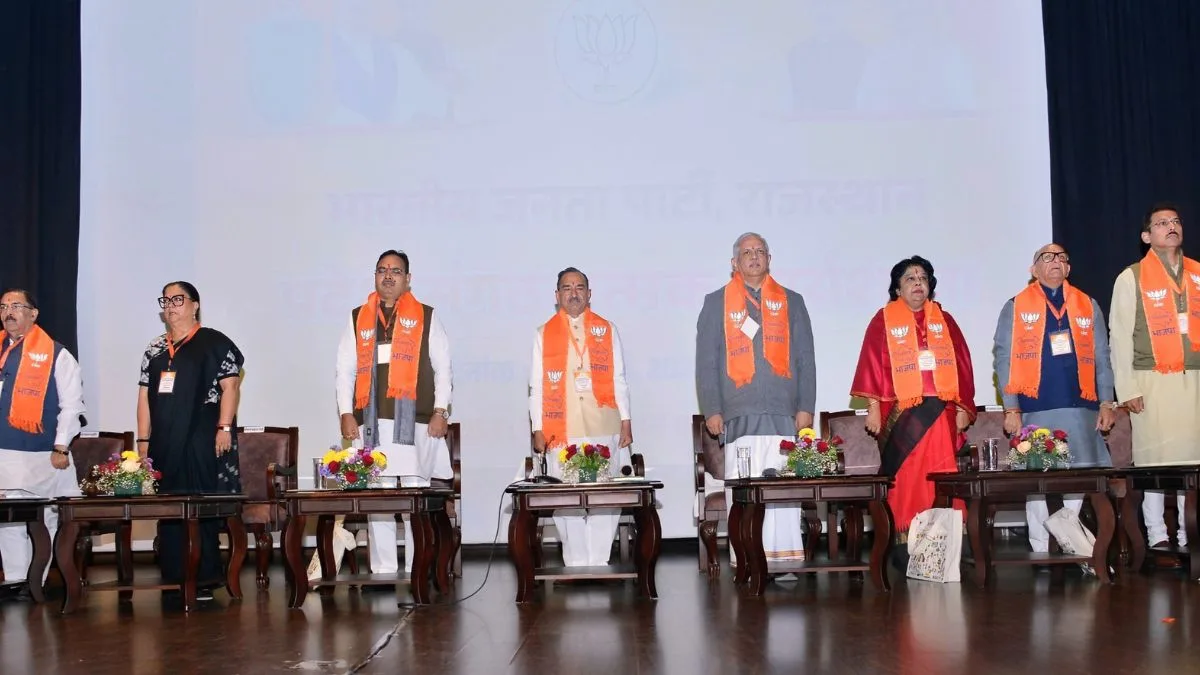‘My govt doing rapid development’: Raj CM Sharma in New-Year message