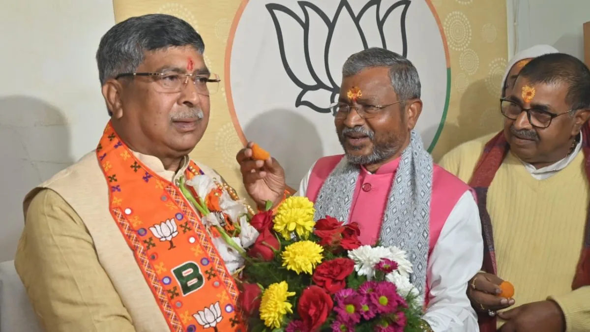 Aditya Sahu assumes office as Jharkhand BJP president on Vasant Panchami
