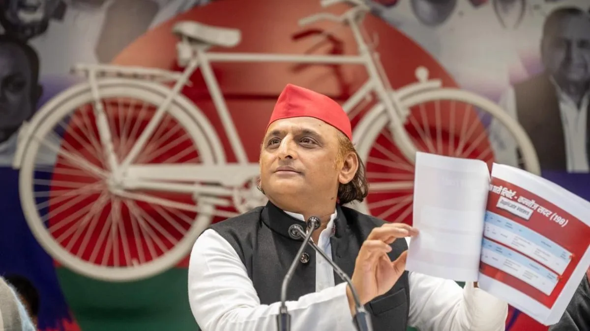 Only Aadhaar should be made mandatory for SIR: Akhilesh Yadav