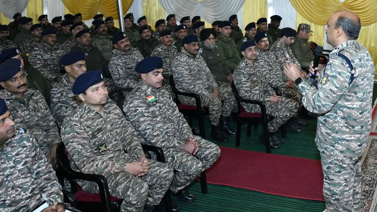 DG CRPF reviews security situation in Kashmir