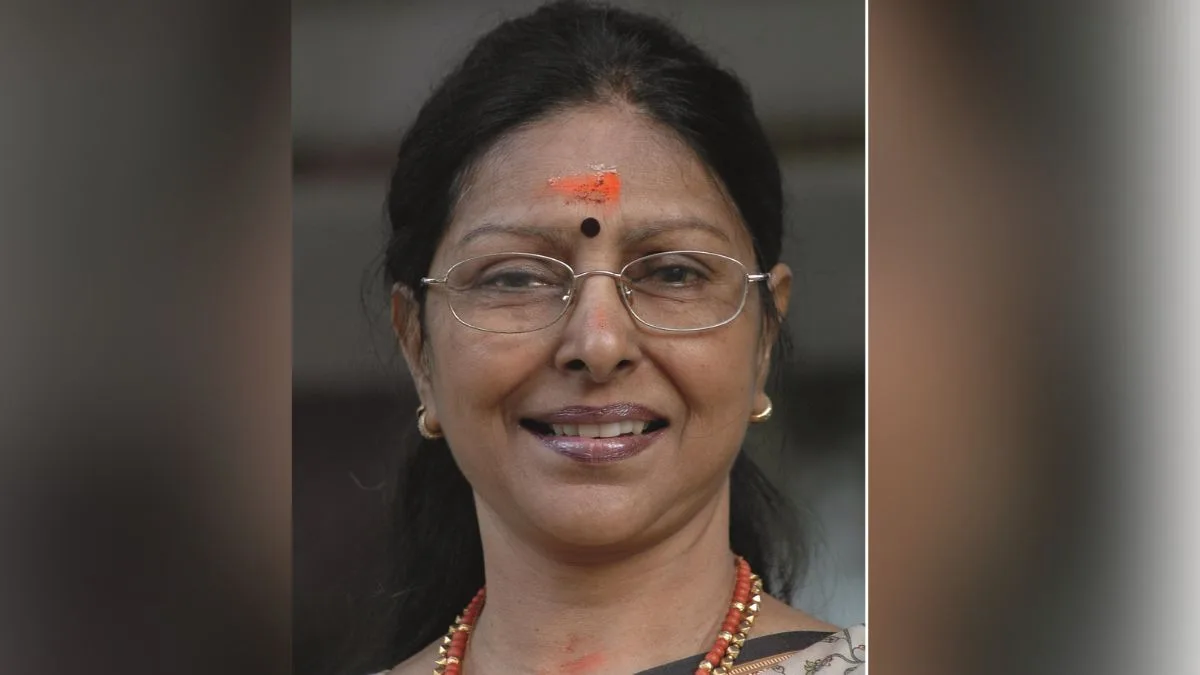 Veteran actress Sarada to receive 2024 J.C. Daniel Award