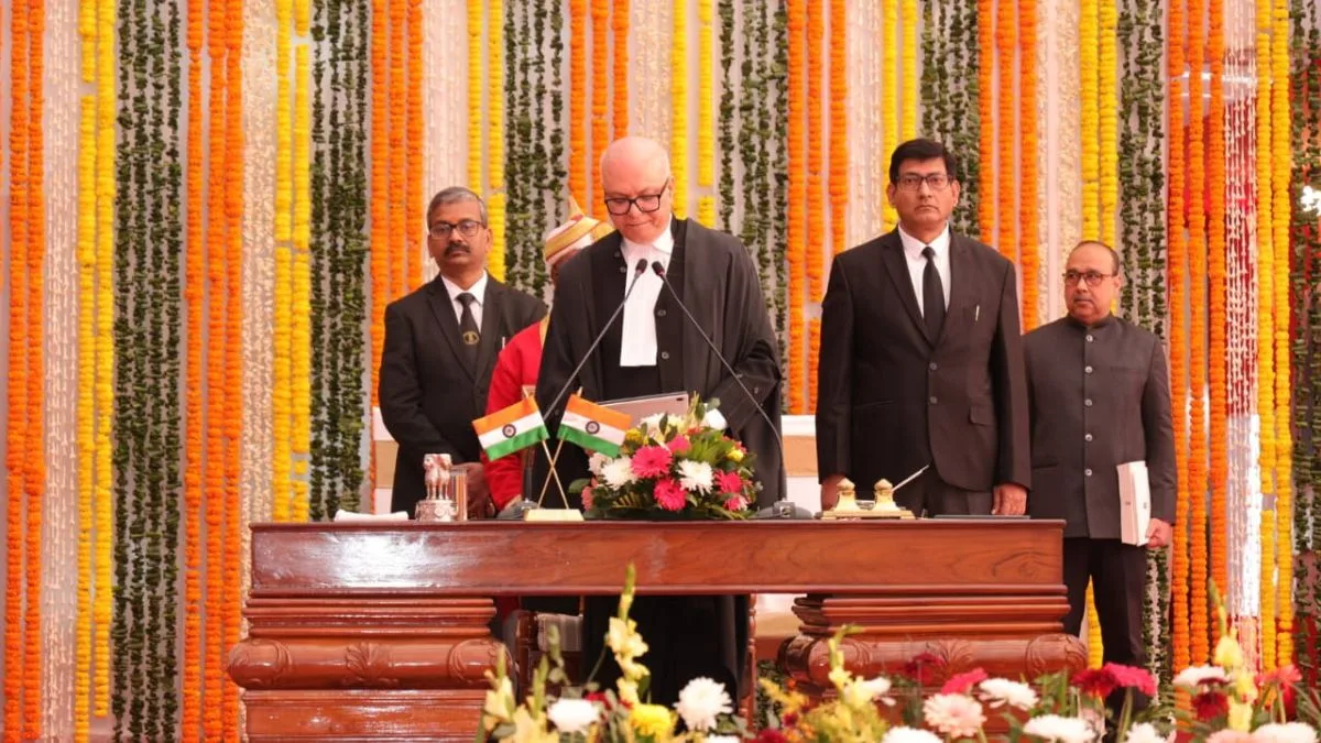 Justice Mahesh S Sonak sworn in as Chief Justice of Jharkhand High Court
