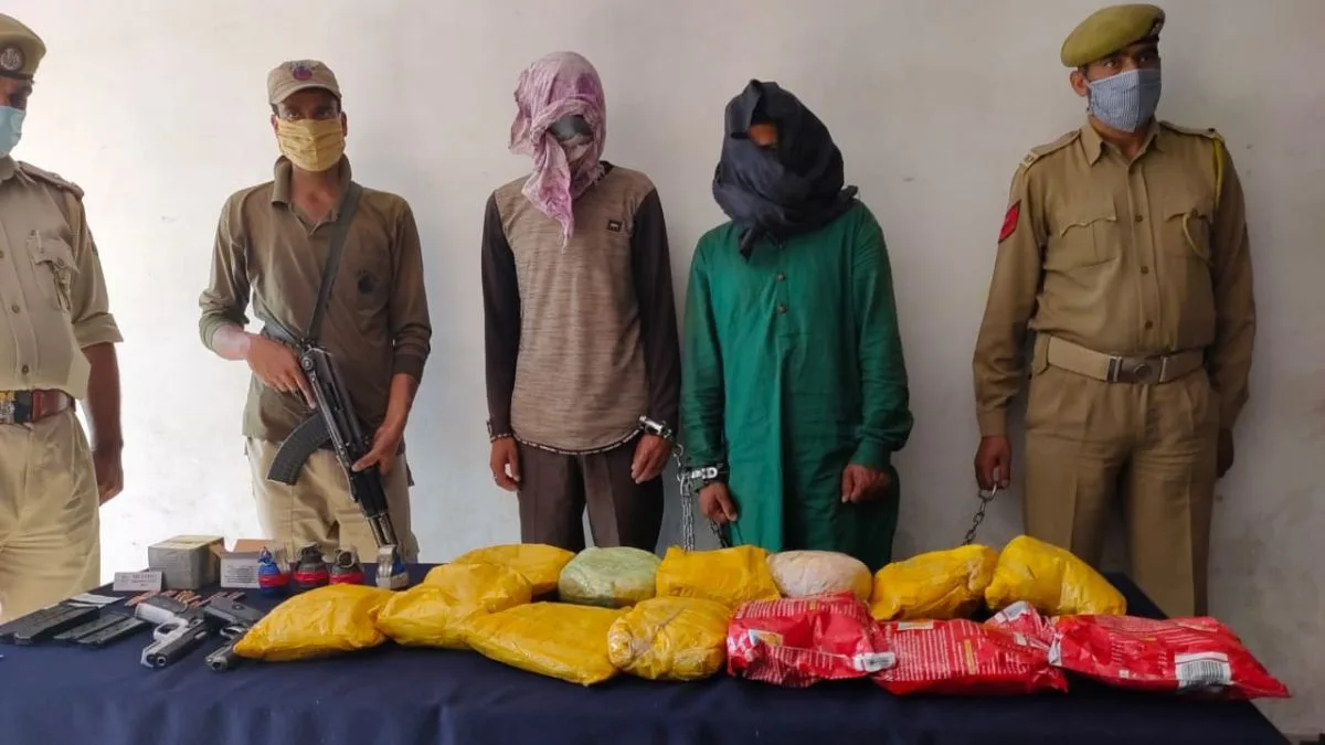 narcotics smuggling Jammu Kashmir, ISI narco terror strategy, women involved in drug trafficking J&K, NDPS Act arrests 2025, Pakistan drug supply to India, drone drug smuggling Punjab Rajasthan, all women narco modules, narco terror funding terrorism,
