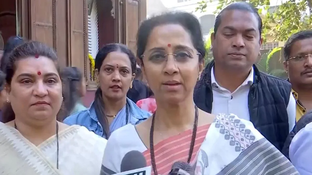 “There were never issues within family”: Supriya Sule on joining hands with Ajit Pawar’s NCP in Pune civic polls
