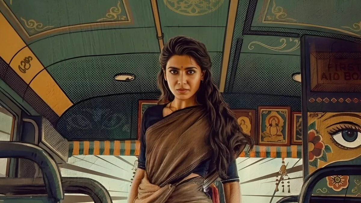 Samantha Ruth Prabhu for ‘Maa Inti Bangaram’ unveils fierce first look in a saree