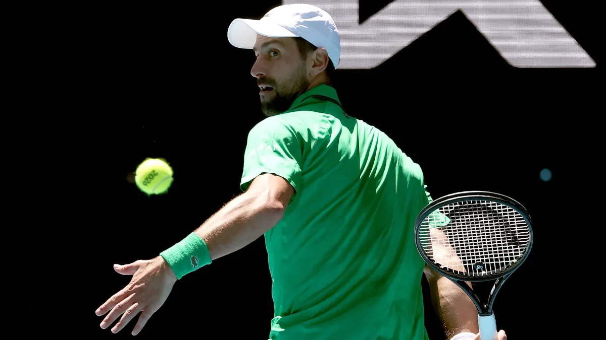 Aus Open: Novak Djokovic advances to Australian Open semifinal after Musetti retires with injury