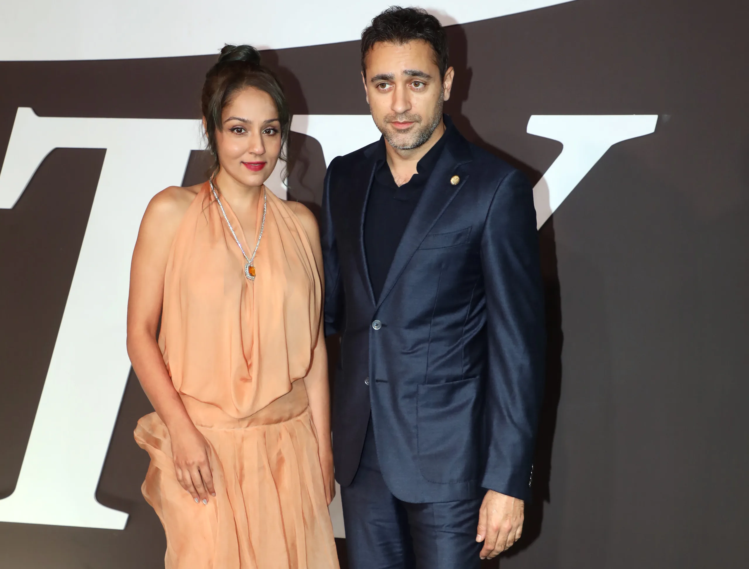 Actor Imran Khan, along with his wife Avantika Malik turn heads as they step in together for the landmark media celebration. img