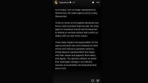 Chappell Roan statement