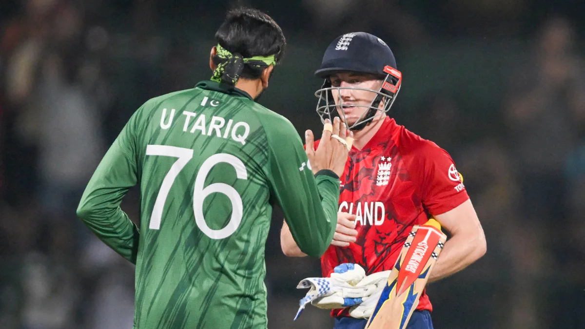 T20 World Cup: Harry Brook’s century guides England to thrilling two-wicket win over Pakistan