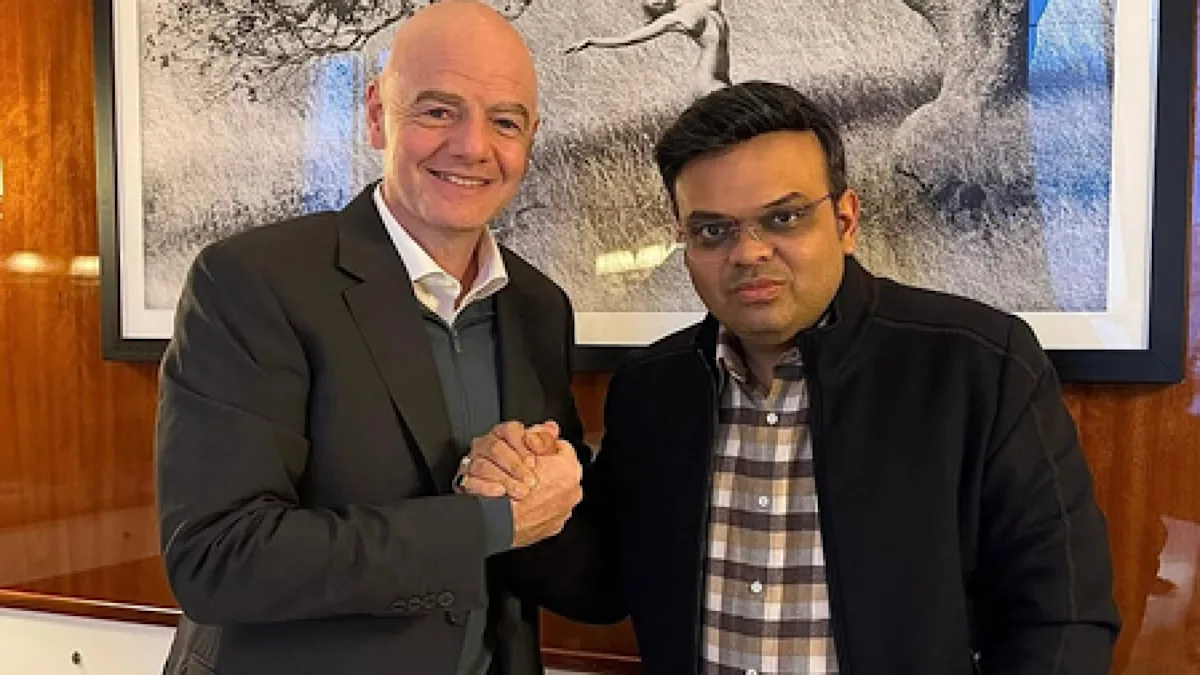 ‘I look forward to working together,’ says FIFA prez Gianni Infantino after meeting ICC chief Jay Shah