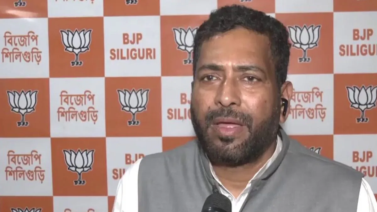 Hill BJP MLA Vishnuprasad Sharma joins TMC ahead of RS polls