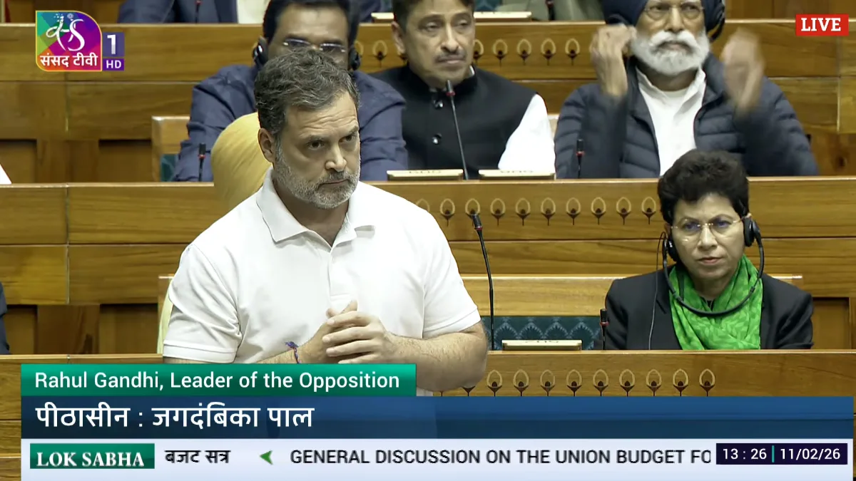 ‘PM has sold India, we see fear in his eyes’: Rahul Gandhi slams Modi in Parliament on US trade deal