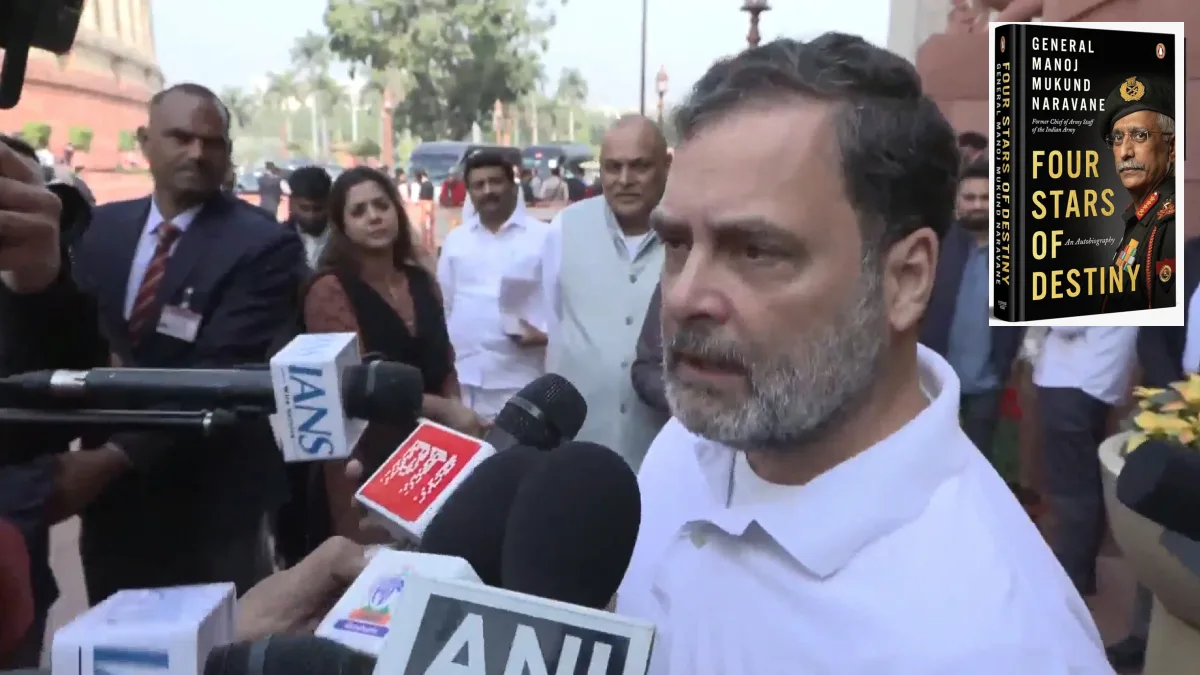‘I believe Gen Naravane over Penguin’: Rahul Gandhi on alleged leak of ‘Four Stars of Destiny’
