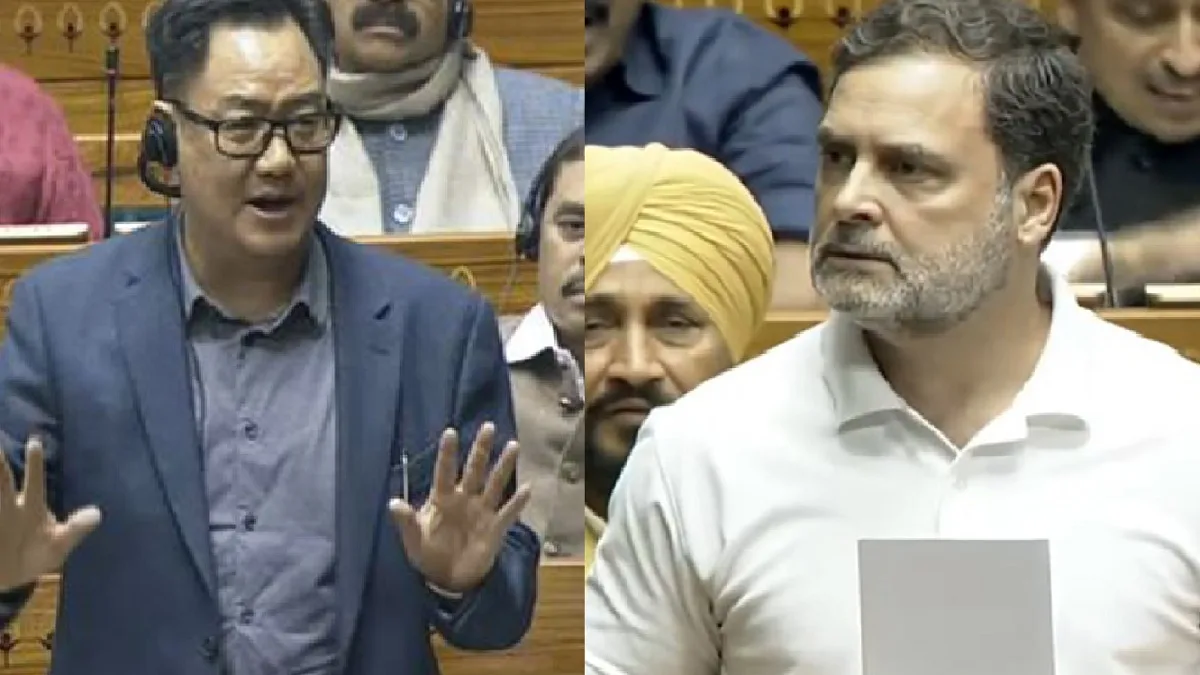 BJP to move Privilege Motion against Rahul Gandhi for ‘misleading the House’: Rijiju
