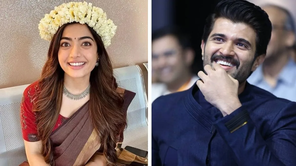 Rashmika Mandanna performs viral ‘Pushpa 2’ song ‘Angaaron’ for Vijay Deverakonda at private Udaipur sangeet
