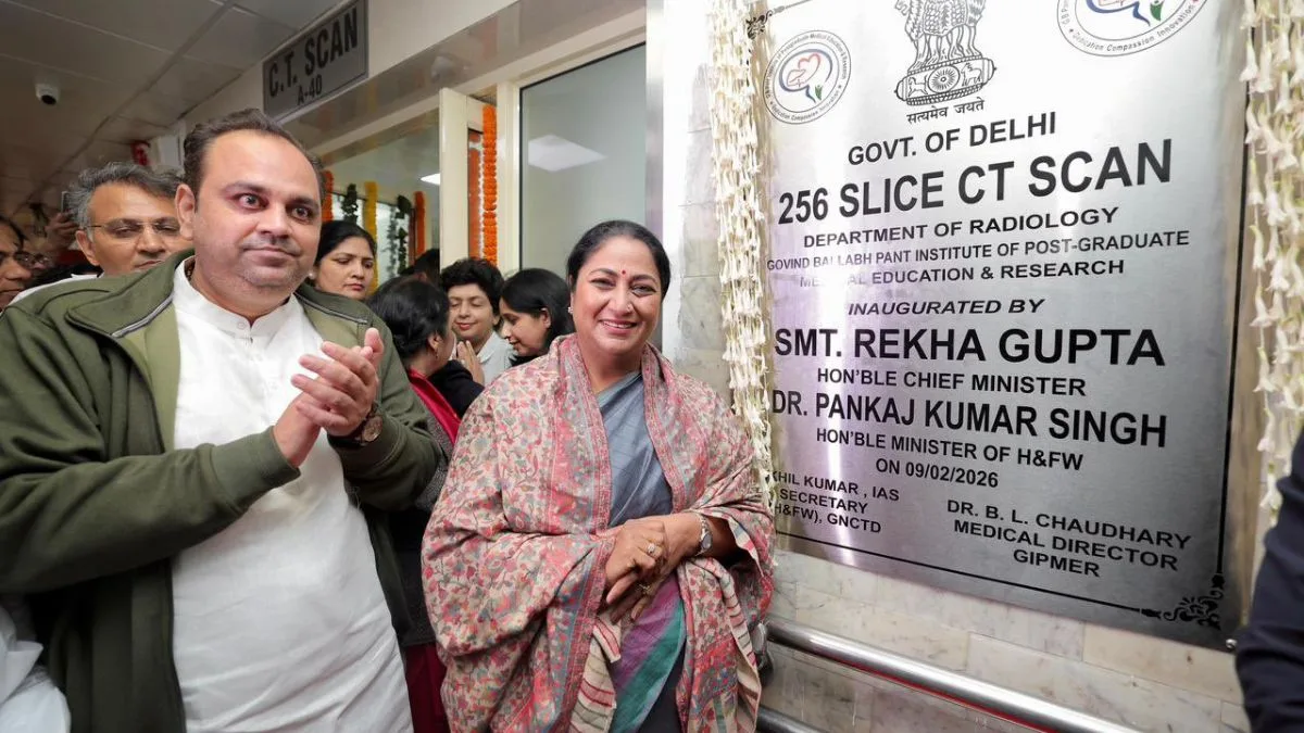 Delhi CM launches spectral CT scanner, Neuro Cath lab at GB Pant Hospital