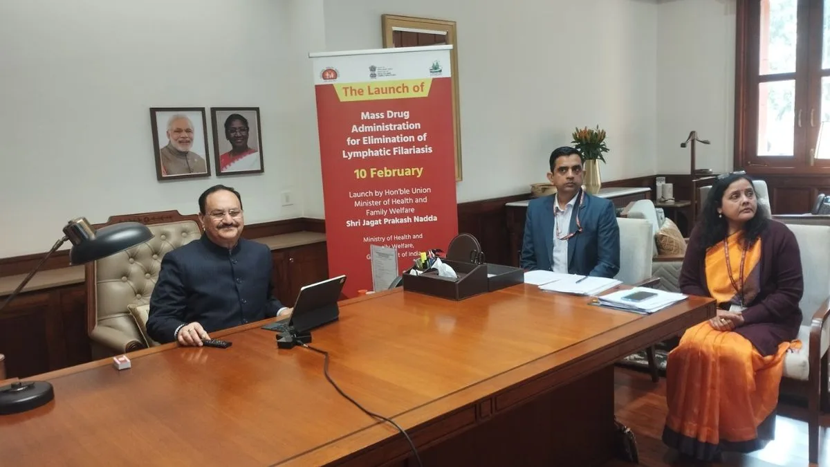 Nadda launches nationwide campaign for eliminating Lymphatic Filariasis