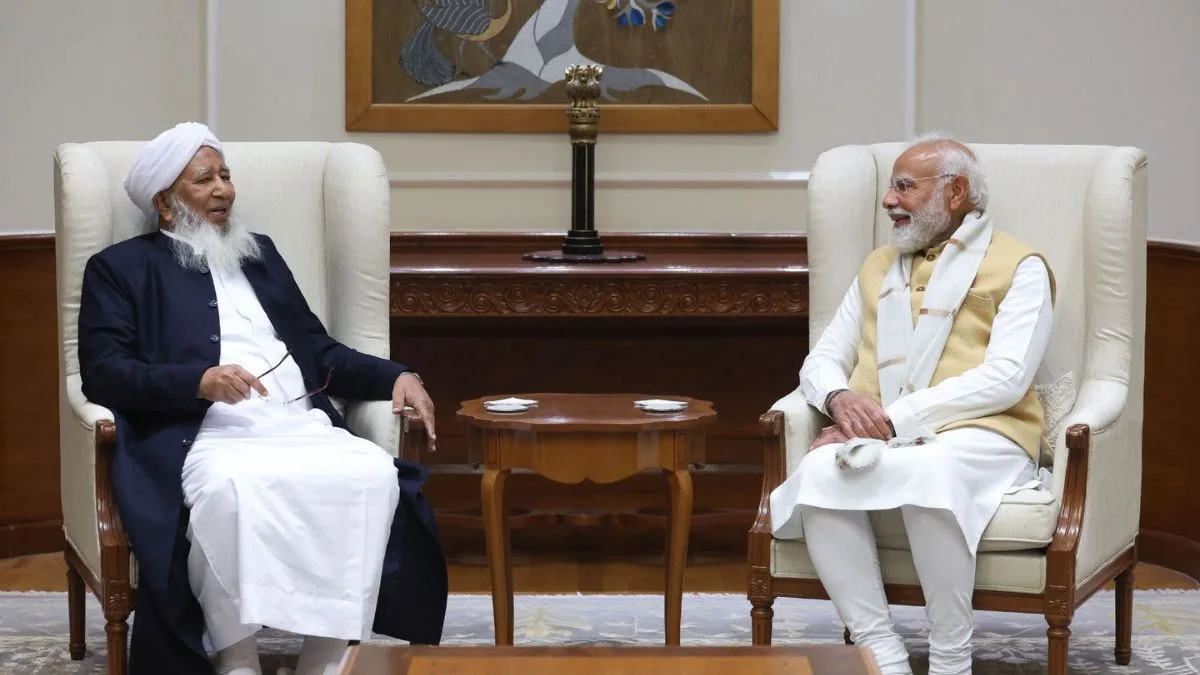 PM Modi, Grand Mufti Sheikh Abubakr Ahmad discuss social harmony and education