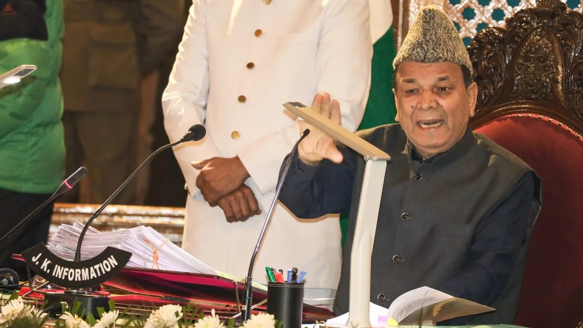 Disagreements must be expressed in dignified manner; J&K Assembly Speaker tells MLAs