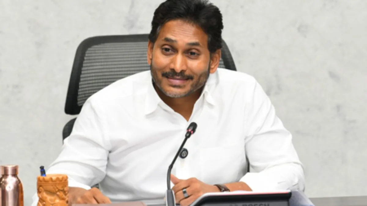 Former CM Jagan attends AP assembly briefly after a year