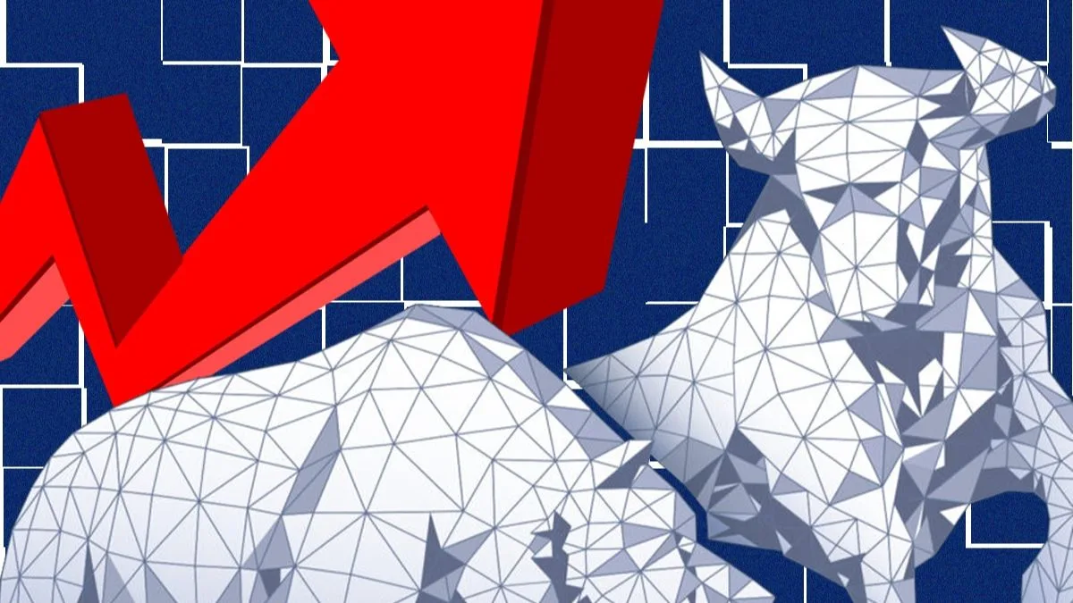 Stock market sheds losses in volatile session; Nifty trades near 25,700