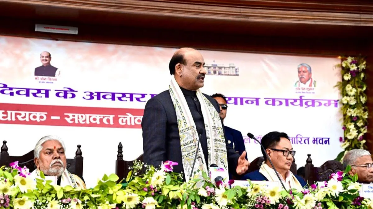 Om Birla expresses anguish over decline of dignity and decorum in legislatures