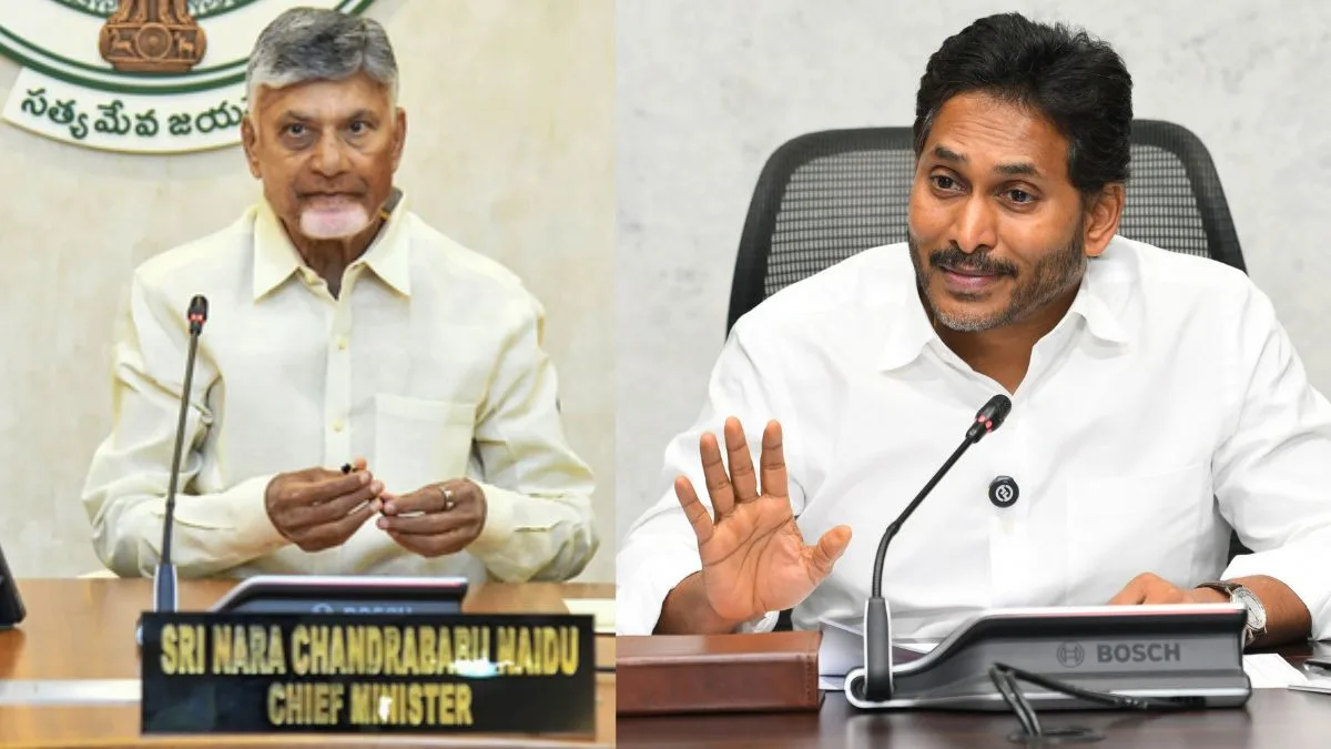 Naidu, Jagan spar over Tirupati laddu