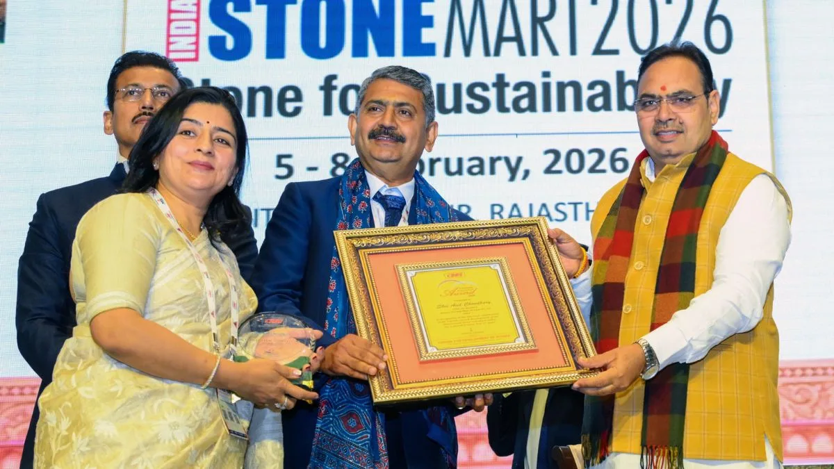 Raj CM invites global entities to invest in state’s stone Industry, assures double-engine BJP govt’s support